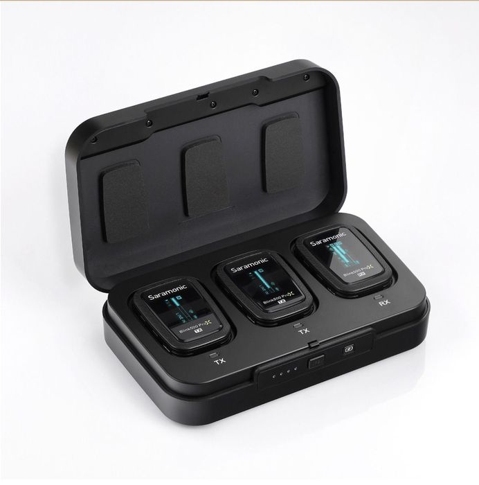 Беспроводной микрофон SaramonicBlink500 ProX для камеры iPhone Android