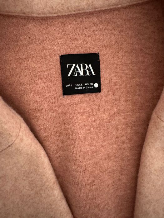 Дамско преходно палто ZARA - L розово