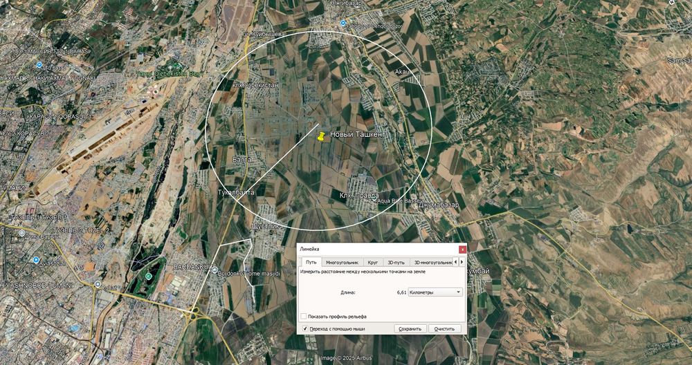 Участок 10 сот. в "новый Ташкент"