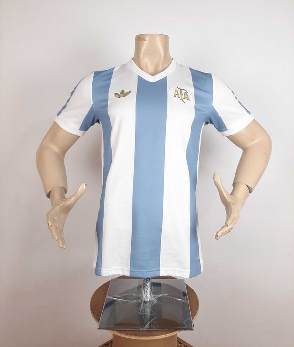 Adidas Argentina Anniversary - Оригинална мъжка футболна тениска р-р S