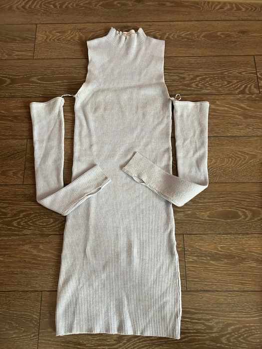 Рокля  Bershka в бебешко синьо