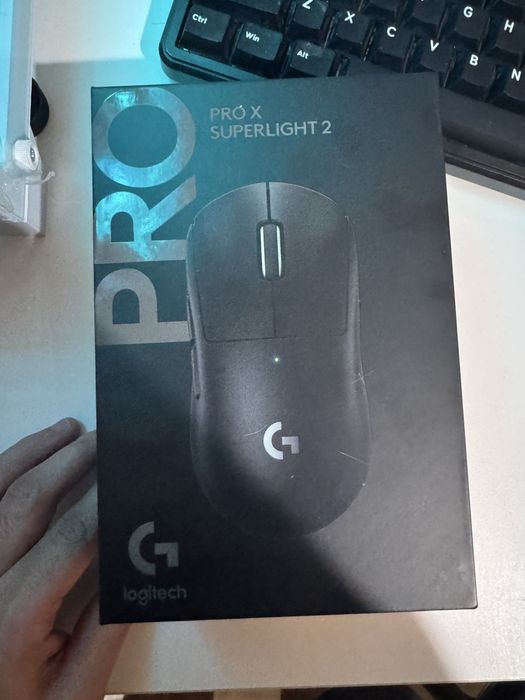 Продам мышку Logitech g pro x superligth 2 black