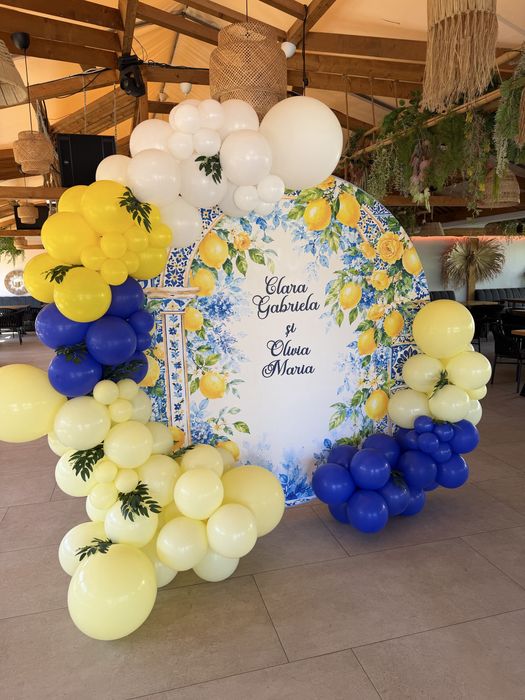 Arcade si aranjamente baloane-nunti, botez, gender reveal, baby shower