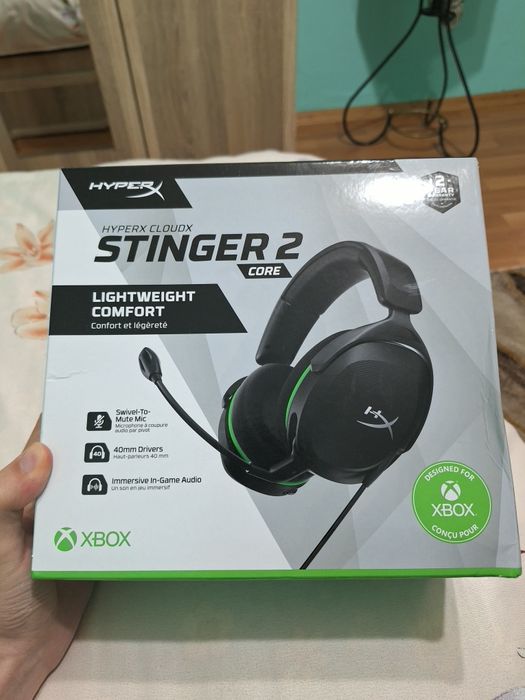 Casti HyperX Stinger 2 Core Xbox Edition