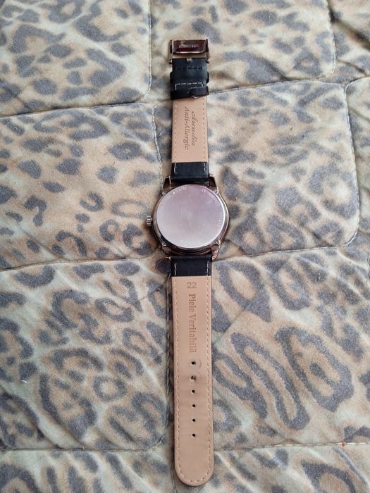 Ceas de mână Fossil nou original cu curea de piele