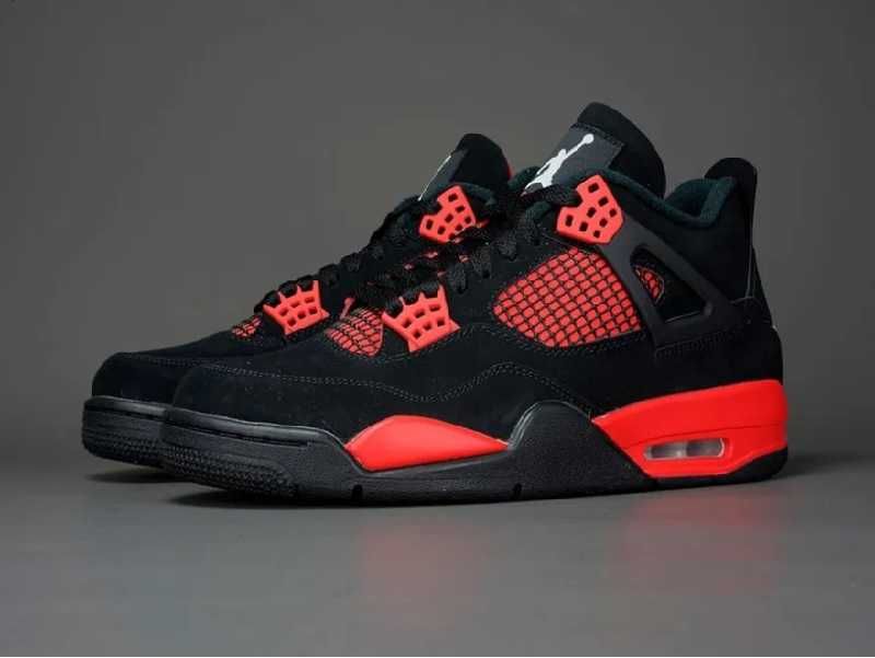 Air Jordan 4, Jordan 4 Red Thunder, маратонки NIKE НАИК Джордан