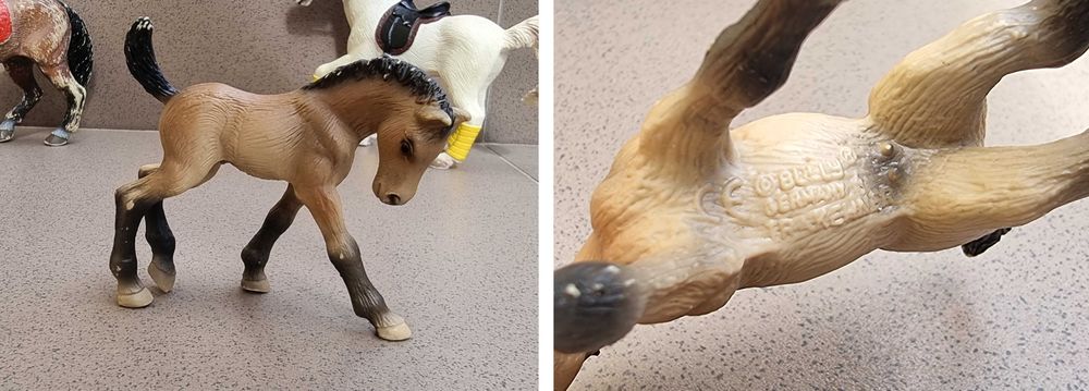 Lot 5 cai si vaci Bullyland Germania, figurine handpainted