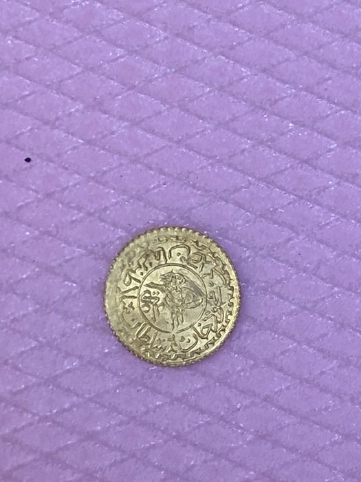 Monedă rară de colecție din imperiul otoman 22k