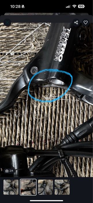 Set frane biciclete Tektro Auriga