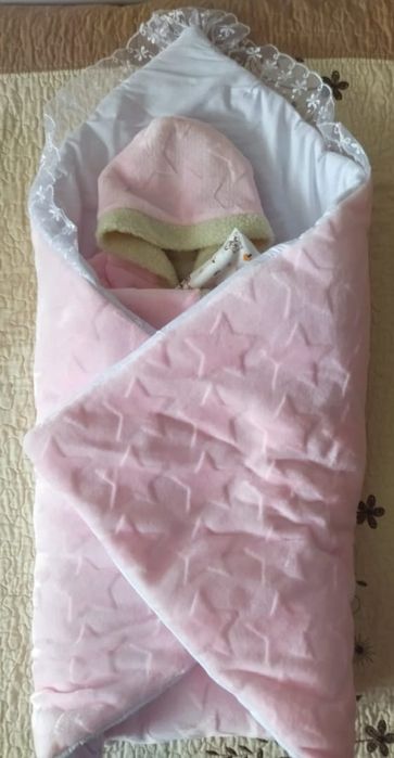 Конверт для выписки, плед, одеяло