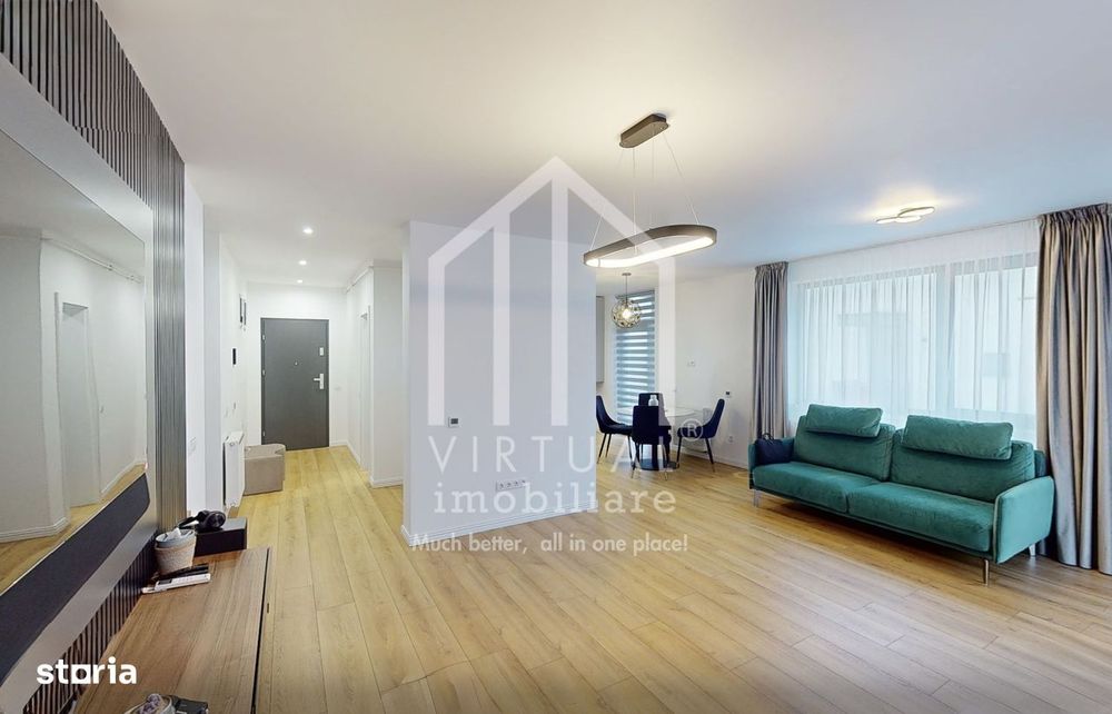 Apartament cu 3 camere, 83mp utili+balcoane, 2 bai, parcare, Selimbar — fotografia 2