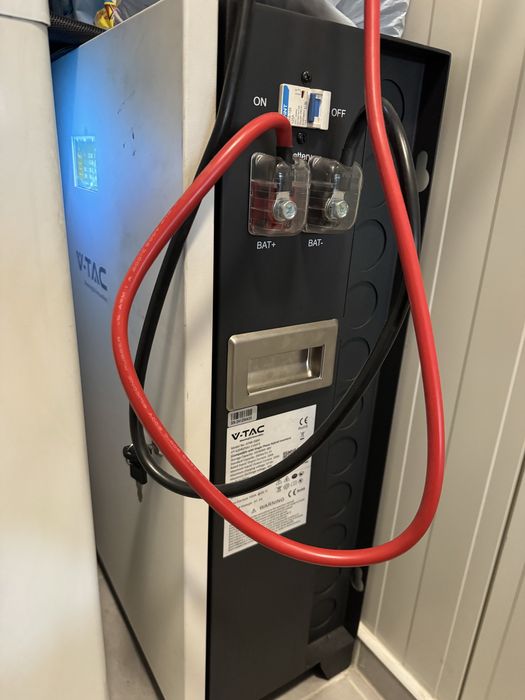 Хибриден инвертор Deye 6kw и батерия V-tac 10kw