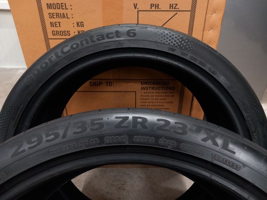 295/35/23,285/35/23,315/30/22,315/30/21,265/35/21 по 2бр.Continental