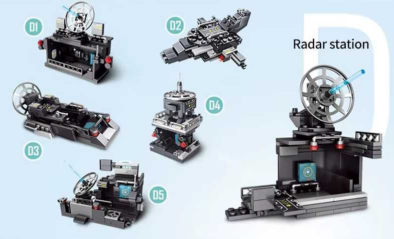 Joc tip Lego SWATT Pioneer 862 piese