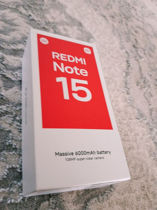 Редми нот 15 4г ему чуть больше месяца