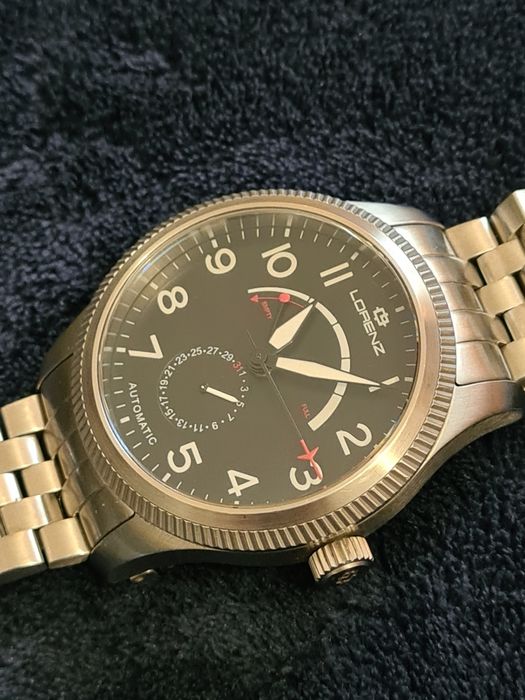 Ceas Lorenz Pilot automatic Power Reserve