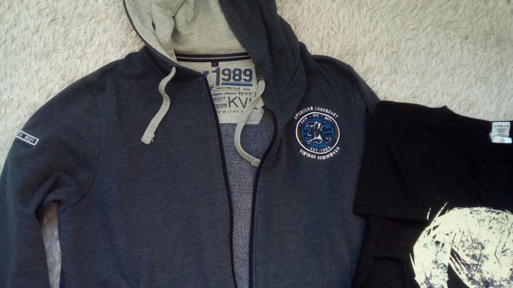 Hanorac și b tricou mărime M