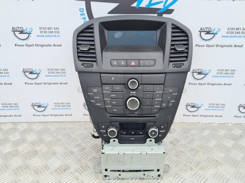 Unitate radio CD400 + display+interfață butoane Opel Insignia A