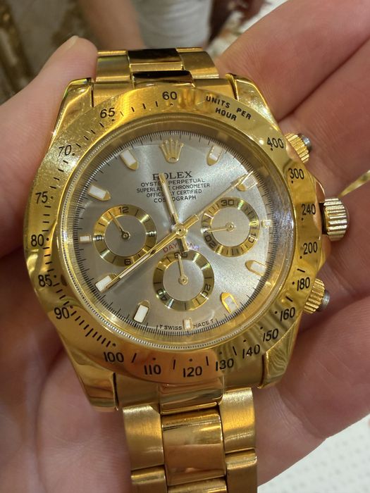 Часы Rolex позалоченные 18 карат автоподзаводом