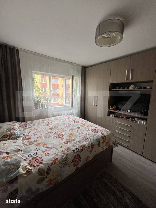 Apartament 2 dormitoare, 57 mp, etaj 3, complet mobilat, zona Big — fotografia 3
