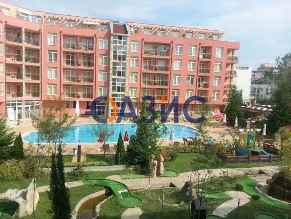 Студио в комплекс "Рейнбоу 2", 5 етаж, България, Слънчев бряг, 37 м2,