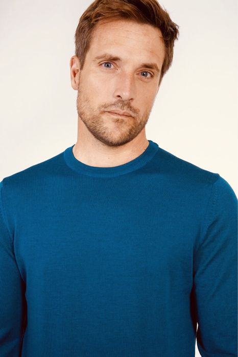 100% вълна Armor Lux Damgan Pullover ОРИГИНАЛЕН мъжки пуловер - М