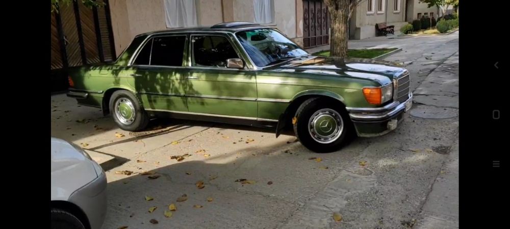 Мерседес W116 в отличном состоянии