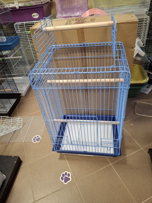 Голяма клетка за птици, папагали, корела, Жако