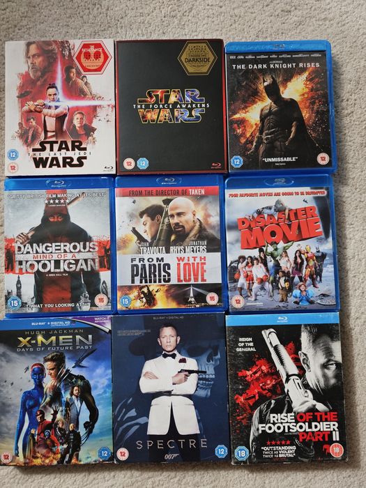 Оригинални Blu-Ray и сериали на Английски език от лична колекция