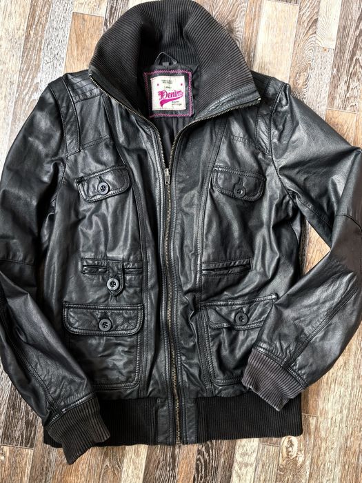 Tom Tailor, оригинално яке, естествена кожа, L