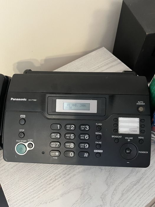 Продам Телефон Факс стационарный Panasonic KX-FT982