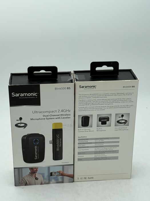 Lavaliera Microfon, Saramonic, Omnidirectional, Negru, sigilat