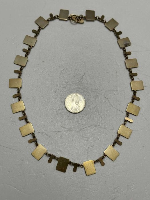 COLIER ARGINT Aurit 925 + Email - By Volmer Bahner - Denmark - 1950-60