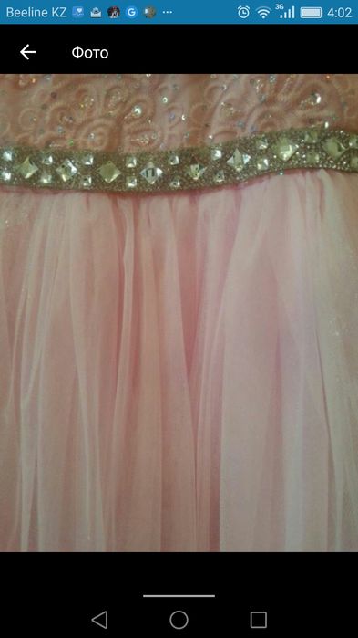 Платье детское нарядное