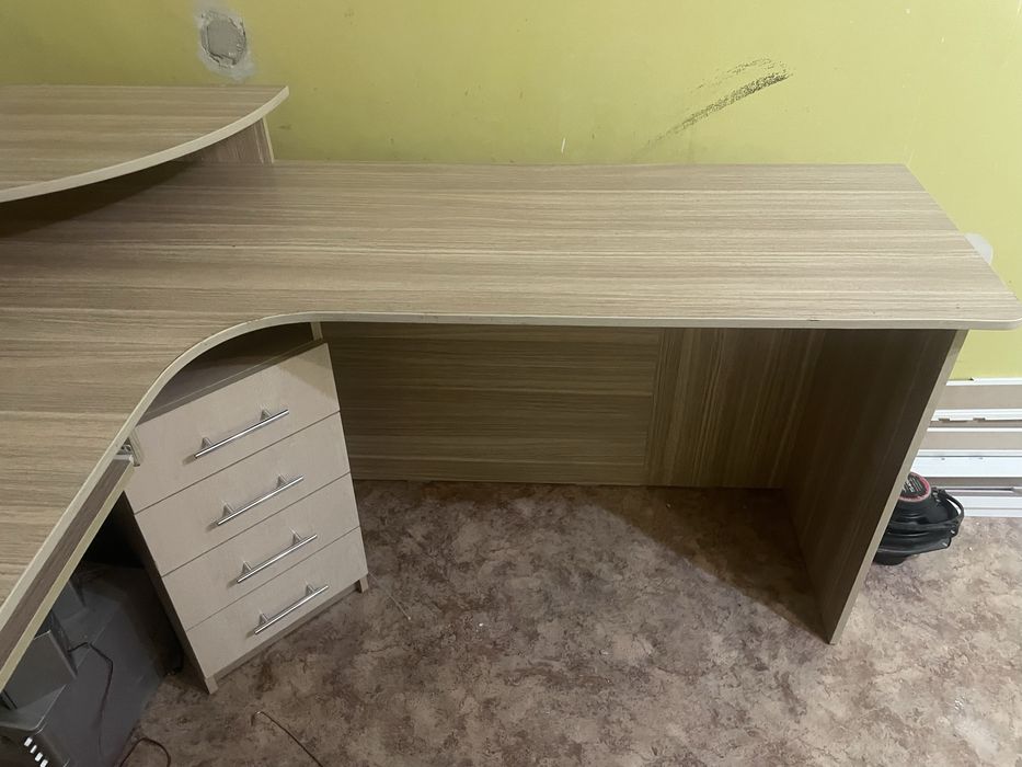Стол компьютерный и письменный 2в1 угловой