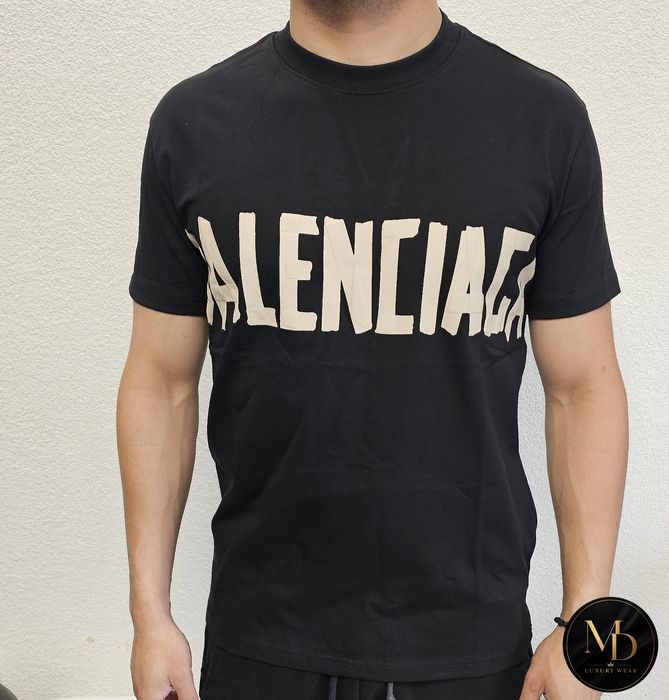 Мъжка тениска BALENCIAGA  черна