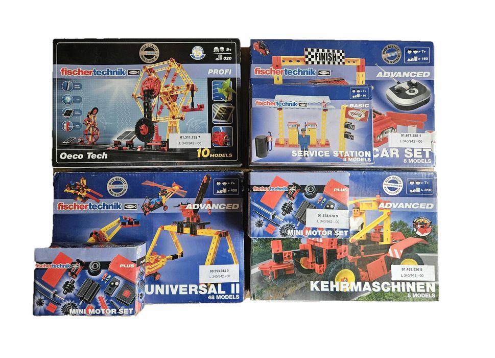 Fischertechnik set Jucarii constructie