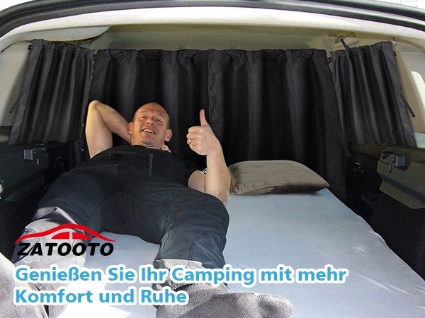 Комплект затъмняващи автомобилни завеси ZATOOTO, 3 части