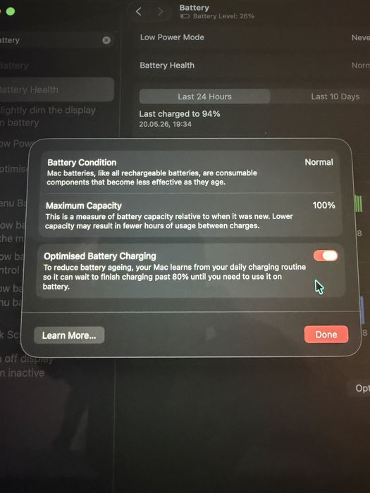 MacBook Air M3 13” 2024 / 16GB RAM / 100% Battery