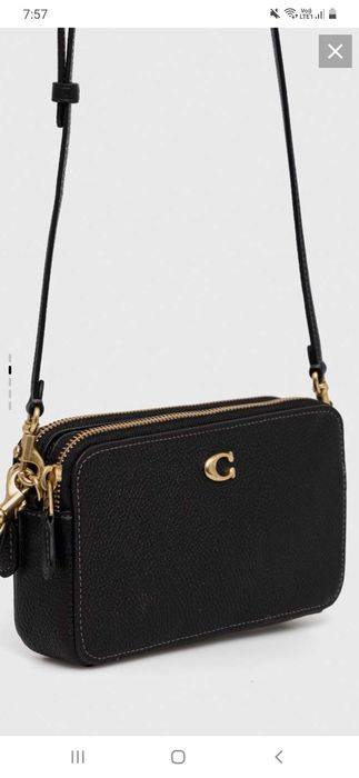 Coach черна дамска чанта