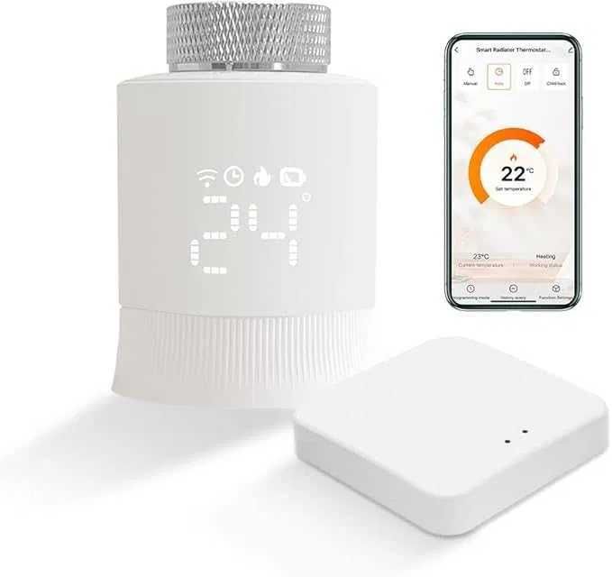Kit 2x Termostat Calorifer Smart + Hub