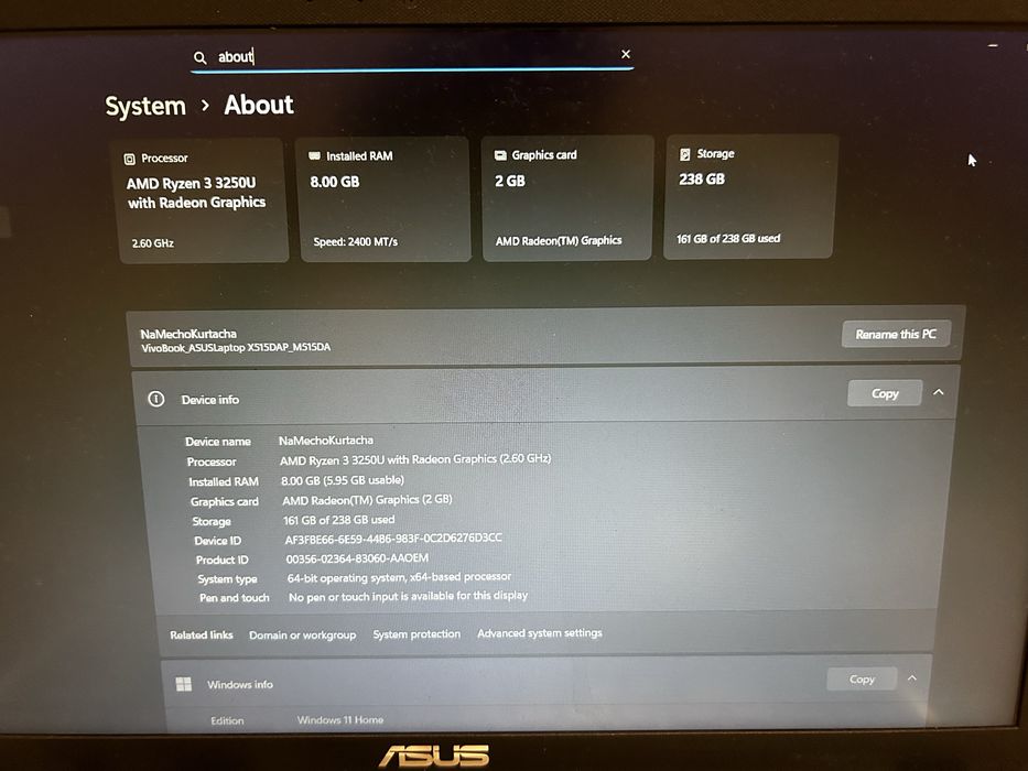 Asus Vivobook 15