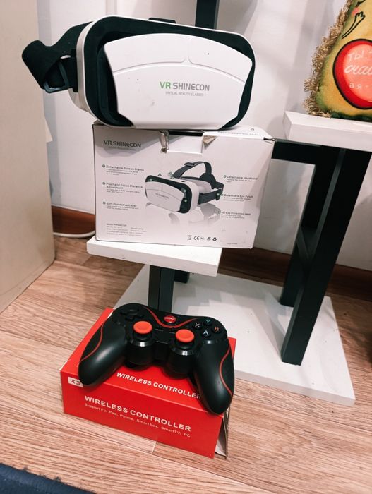 VR очки джойстигімен сатылады