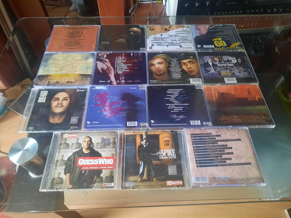 Hip hop românesc cd-uri audio