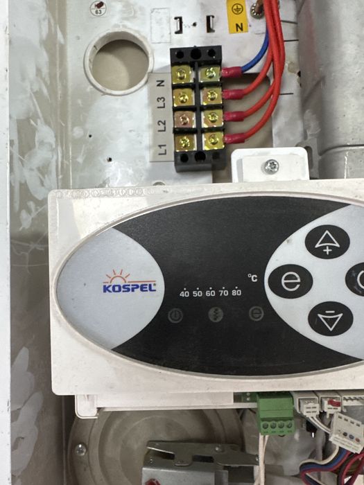 Переделка котла Kospel на сухие ТЭНы с заменой блока и симисторов