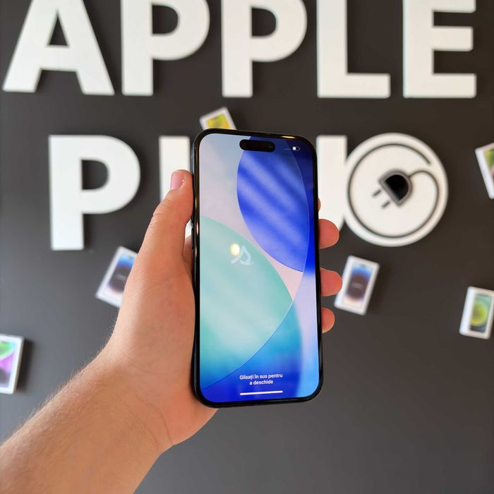 iPhone 15 Cu 24 Luni Garanție/ApplePlug 128Gb Excelent 100% Black