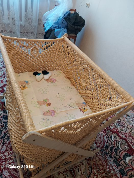 Колыбель-люлька по технике макраме
