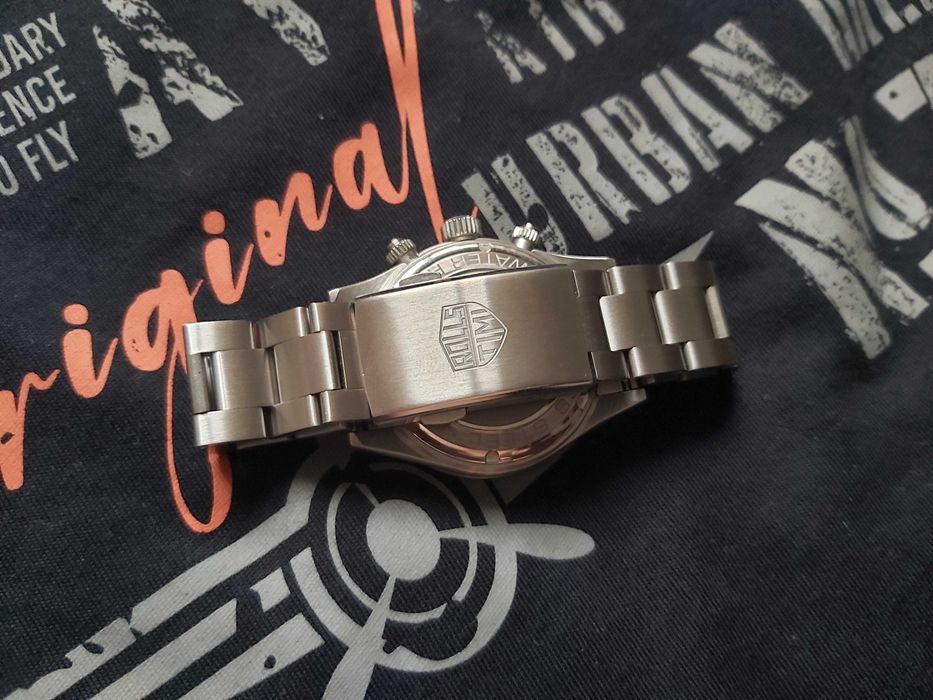 Ceas RollsTimi „Orange Panda” Chronograph • Mecanism Seiko VK63 • RAR