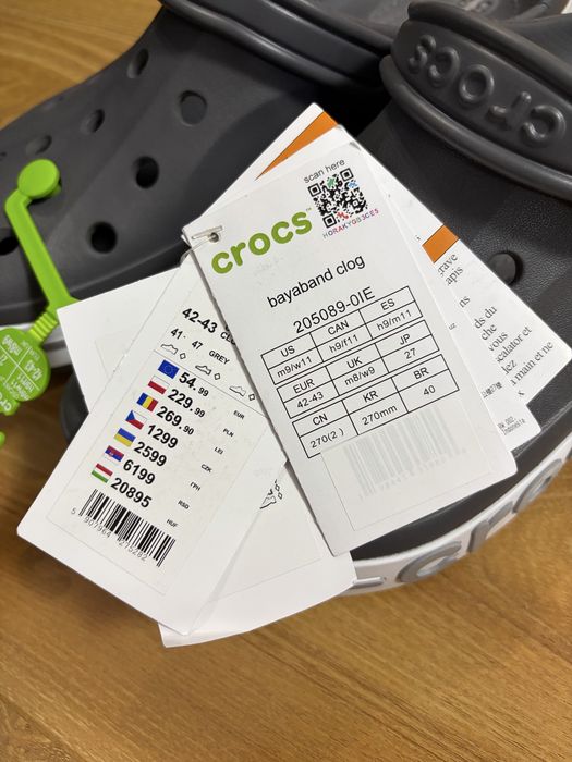 Crocs barbati marime 42-43 noi cu eticheta