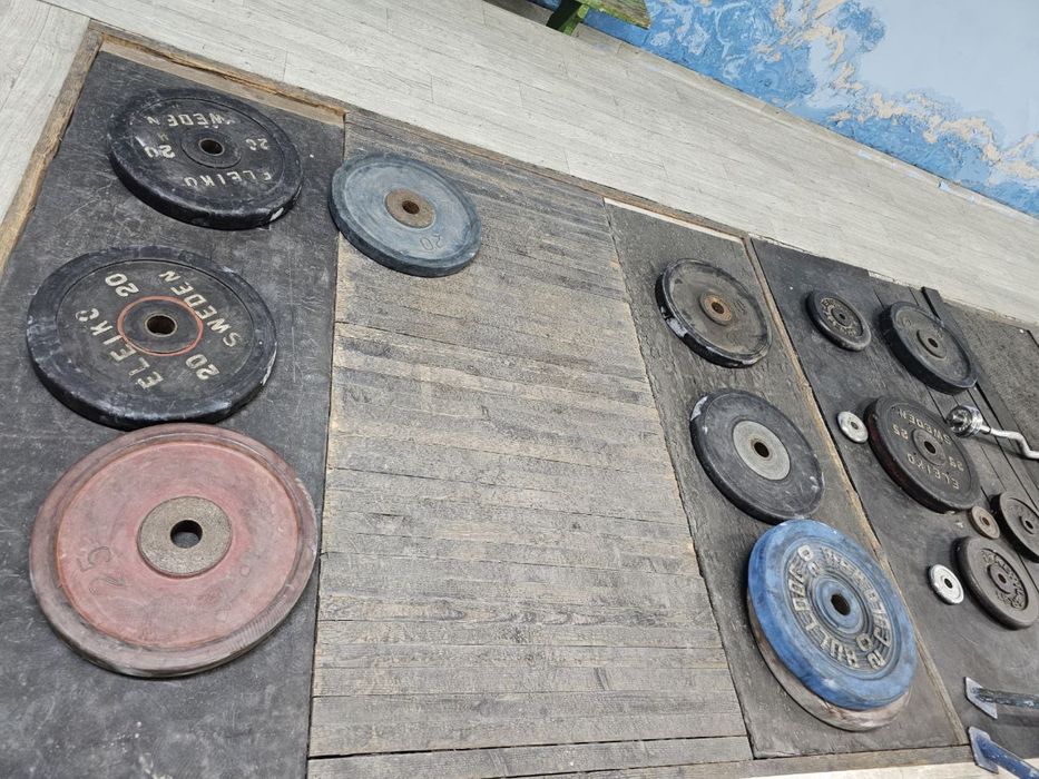 Тежести олимписийки дискове